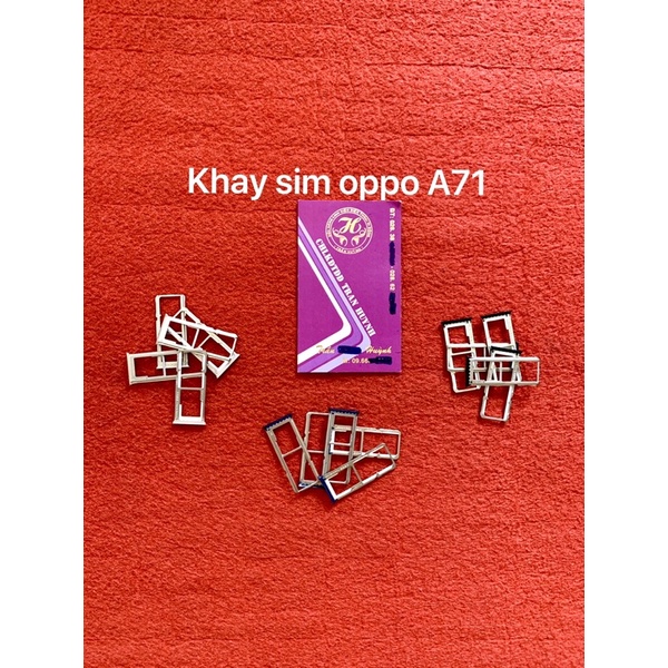 Khay sim oppo F1s/F3/F5/F11/A71/A83/A37/A39/A3s.....
