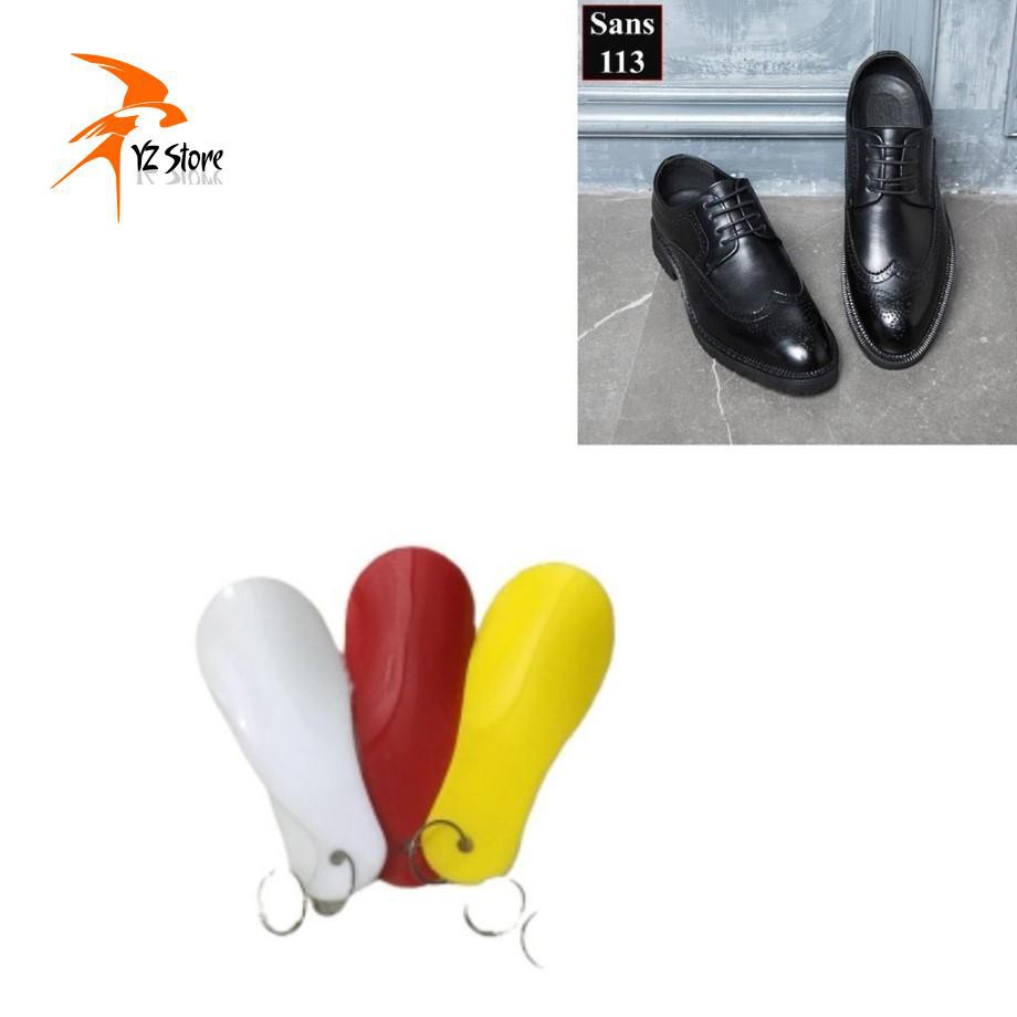 Đón gót giày bằng nhựa Mica cực bền kèm móc treo chìa khóa