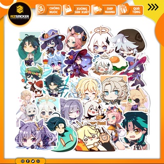 Sticker Chủ Đề Genshin Impact | Sticker Dán Laptop , Dán Điện Thoại Nhãn dán sổ tay cute cắt sẵn chống nước