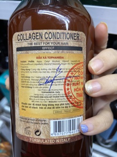 Cặp gội xả haneda collagen 500ml