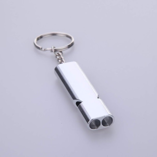[hot sale]Còi nhôm âm kép huấn luyện chim săn mồi thú cưng