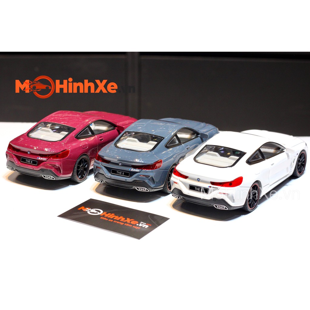 MÔ HÌNH XE BMW 840I M SPORT 1:24 HENGTENG MODEL