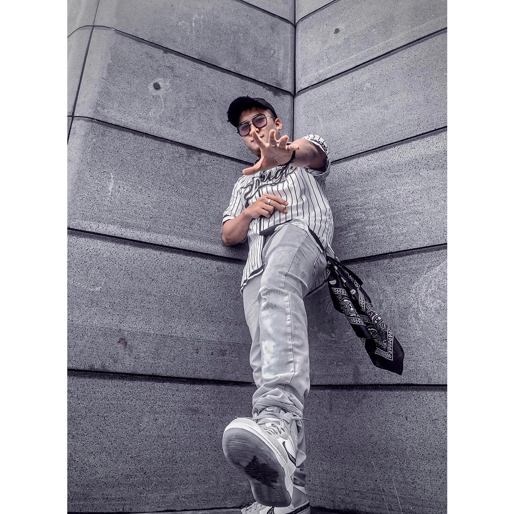 Áo sơ mi tay ngắn nam nữ CR Tough form rộng sơ mi họa tiết tay lỡ cổ vest unisex ulzzang CSM647