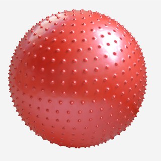 Bóng tập Yoga/Gym có gai 75cm màu đỏ