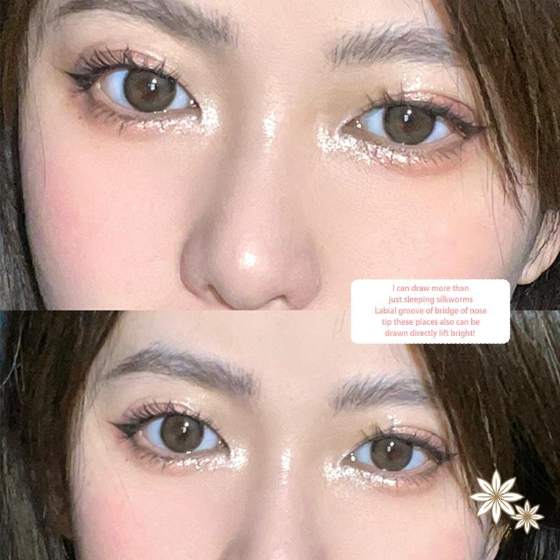 【kifli】Bút Kẻ Mắt Tằm Tằm Màu Ngọc Trai Lấp Lánh Trang Điểm Bắt Sáng