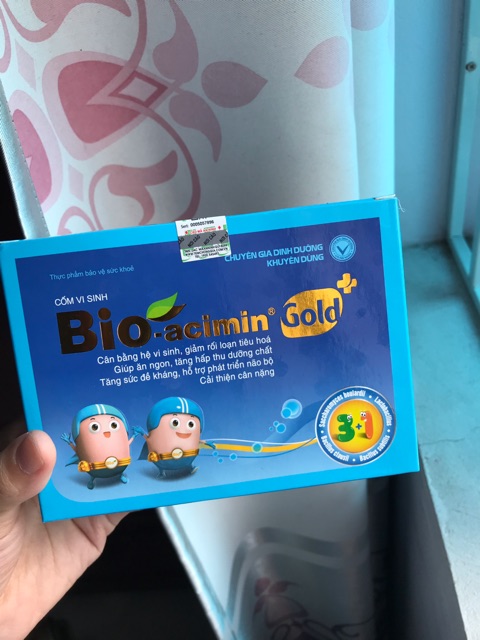 BIO-acimin Gold+ bổ sung lợi khuẩn cho bé (Hộp 30 gói)