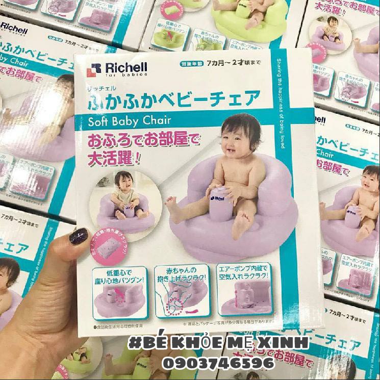 Ghế hơi tập ngồi richell