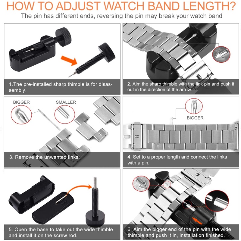 Dây đeo inox cho đồng hồ Apple Watch Band 6 Se 5 4 3 40mm 44mm 38mm 42mm Iwatch 6 5 3 có dụng cụ
