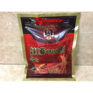 Kẹo Sâm Hàn Quốc Korean Red Ginseng Vitamin Candy 200g