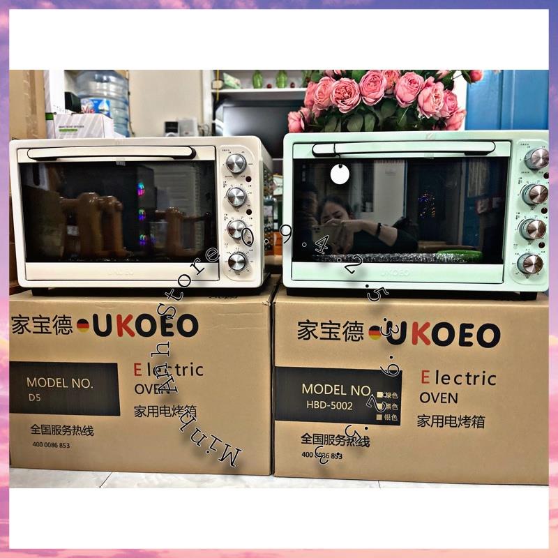 Lò Nướng Ukoeo 52l Mã 5002 - Hàng Có Sẵn - Chính Hãng- Bảo Hành 12 Tháng. - Gia Dụng Gia Đình