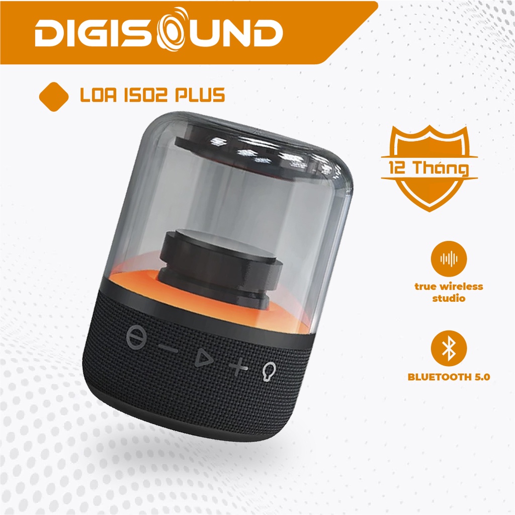 Loa bluetooth mini cầm tay tương thích nhiều thiết bị, nghe nhiều thể loại nhạc, Kiwi IS02plus