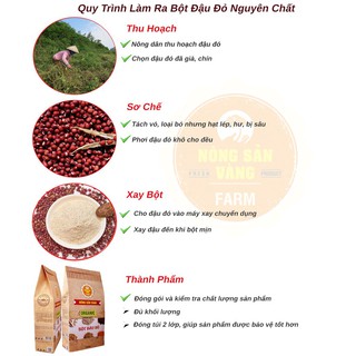 Bột Nông Sản Vàng Đậu Đỏ 500g