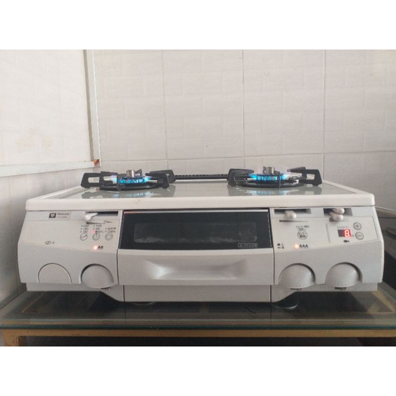 BẾP GAS MẶT ĐÁ CERAMIC CHỐNG CHÁY NỒI OSAKA FULL CHỨC NĂNG HẸN GIỜ TẮT NỘI ĐẠI NHẬT BẢN
