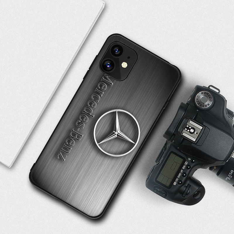 Ốp Điện Thoại Mềm Hình Mercedes Car Cho iPhone 11 Pro Max 12 Pro Max 12 Mini 13 Pro Max