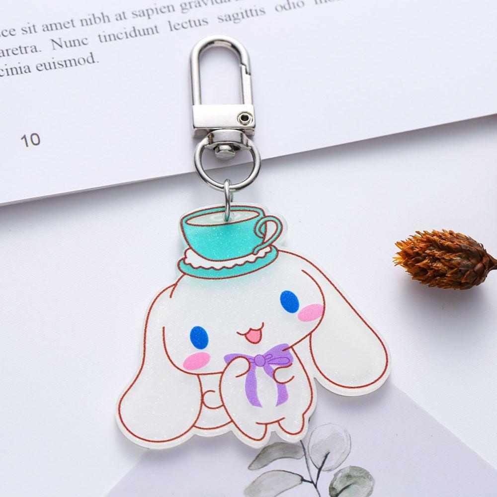 Móc Khóa Hình Chú Chó Cinnamon Tai To Dễ Thương REBUY1