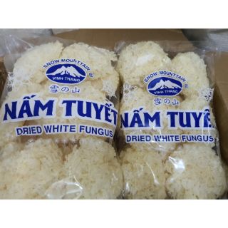 Nấm tuyết nhĩ trắng nguyên bông 500r date 2025