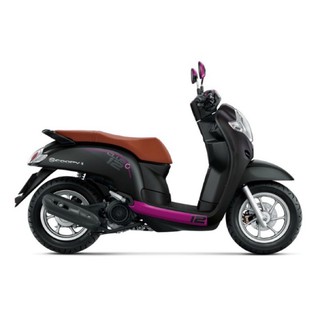 Dè trước Scoopy Đen Nhám