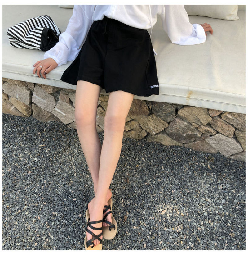 Quần Short Tập Thể Thao Ống Rộng Thoải Mái Cho Nữ