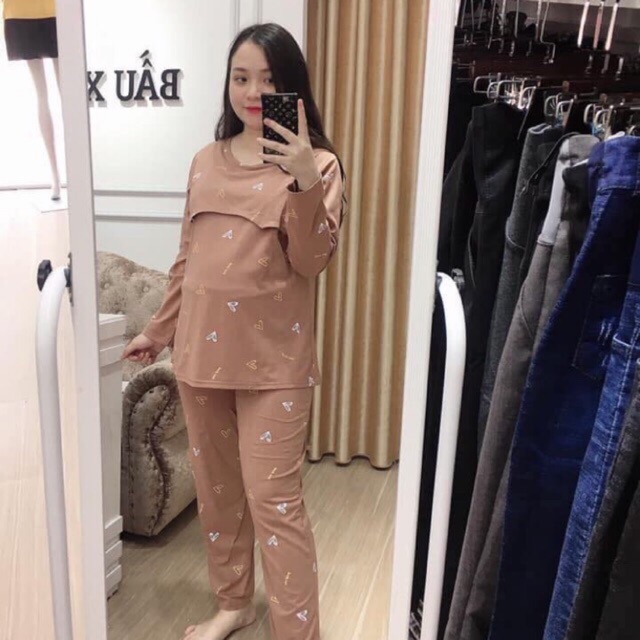 Set váy tăm len màu trắng đen