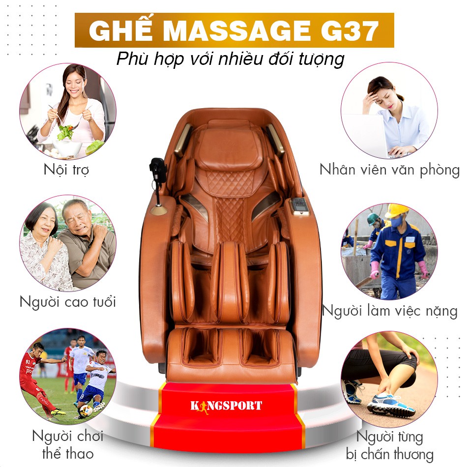Ghế massage Kingsport G37