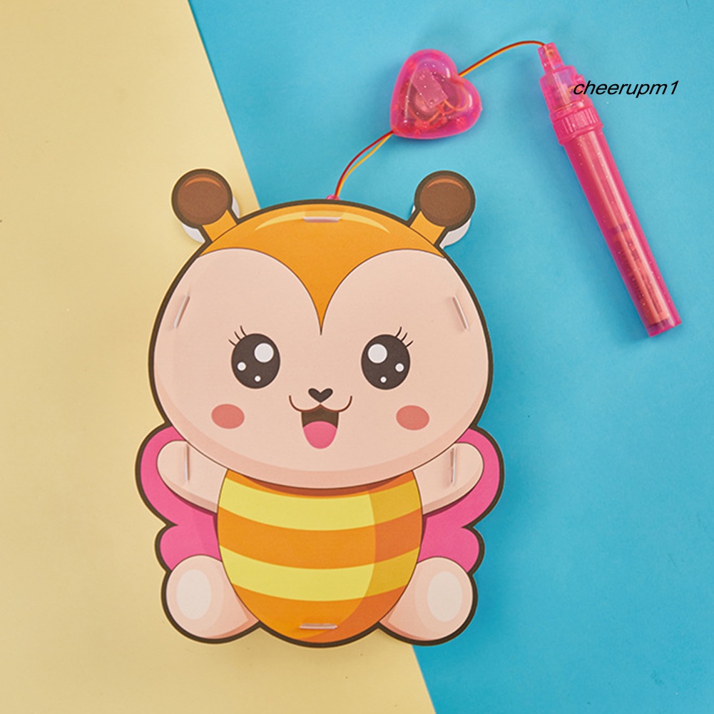 Lồng đèn hình hoạt hình có nhạc và đèn DIY dành cho bé