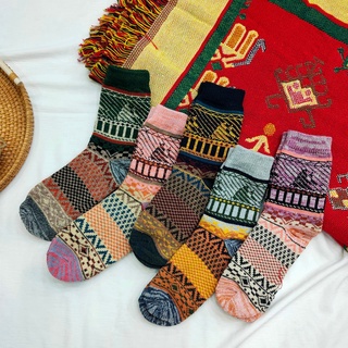 Set tất thổ cẩm thuyền buồm (5 đôi)
