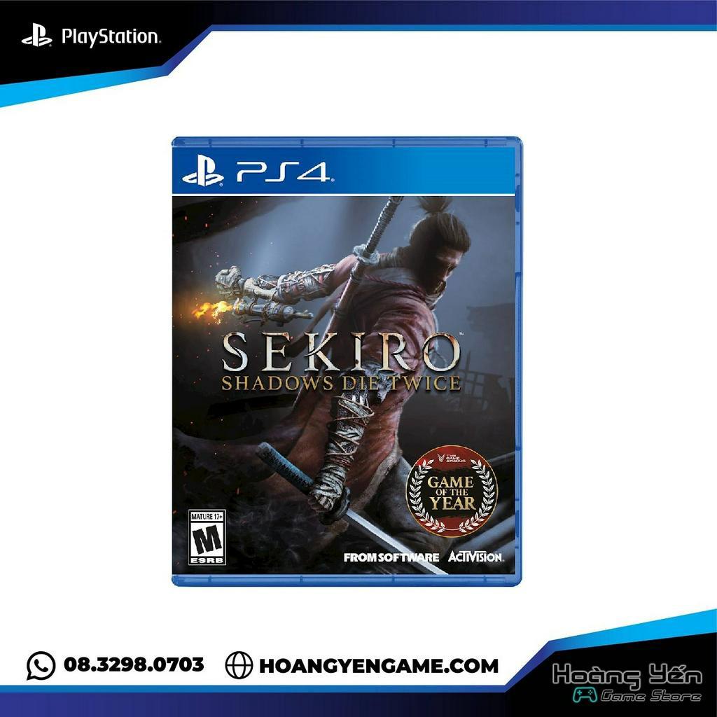 Đĩa game ps4 Sekiro Shadows Die Twice Game Of The Year