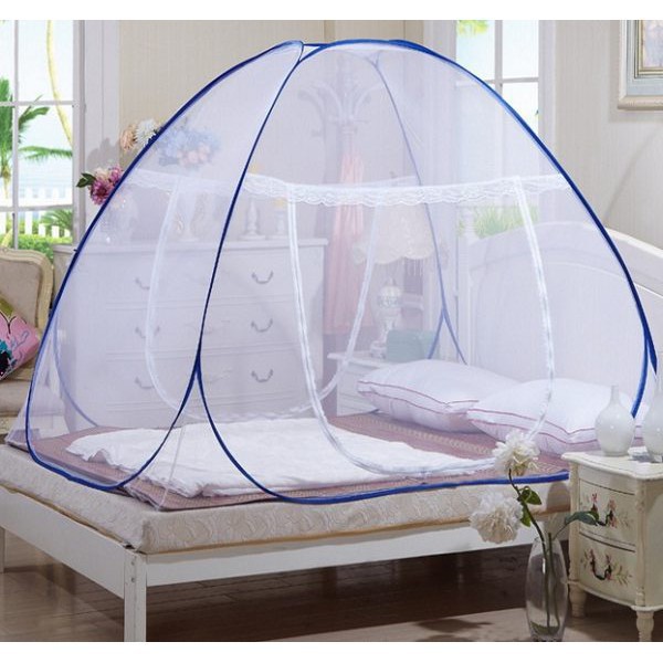 Mùng chụp tự bung không đáy hàng Việt Nam cao cấp