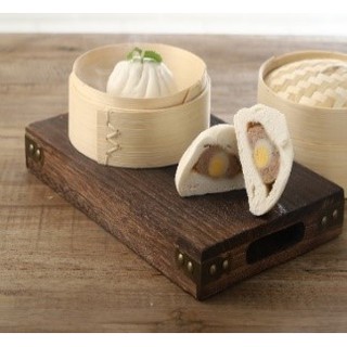 Bánh bao - màn thầu (nhân thịt trứng muối, trứng cút) Hưng Phát