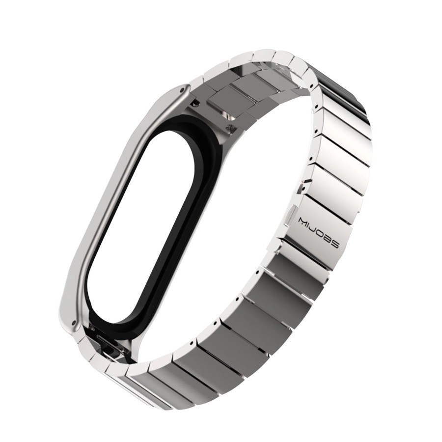Dây đeo mi band 4 3 kim loại Pro Mijobs