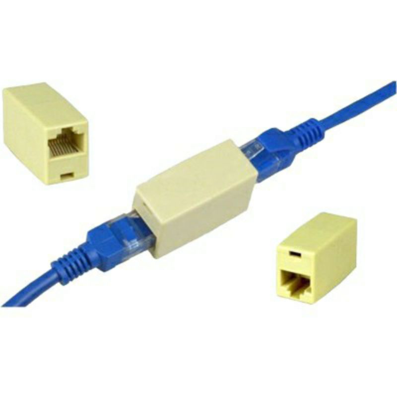 Nối dây mạng, hộp nối 2 đầu dây mạng LAN Cat5e và Cat6