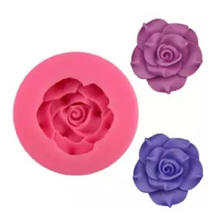 Khuôn silicon 3d làm rau câu làm bánh hoa hồng cánh sen