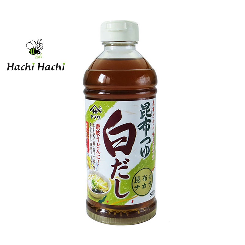 Nước dùng Dashi tảo bẹ Kombu Yamasa 500ml - Hachi Hachi Japan Shop