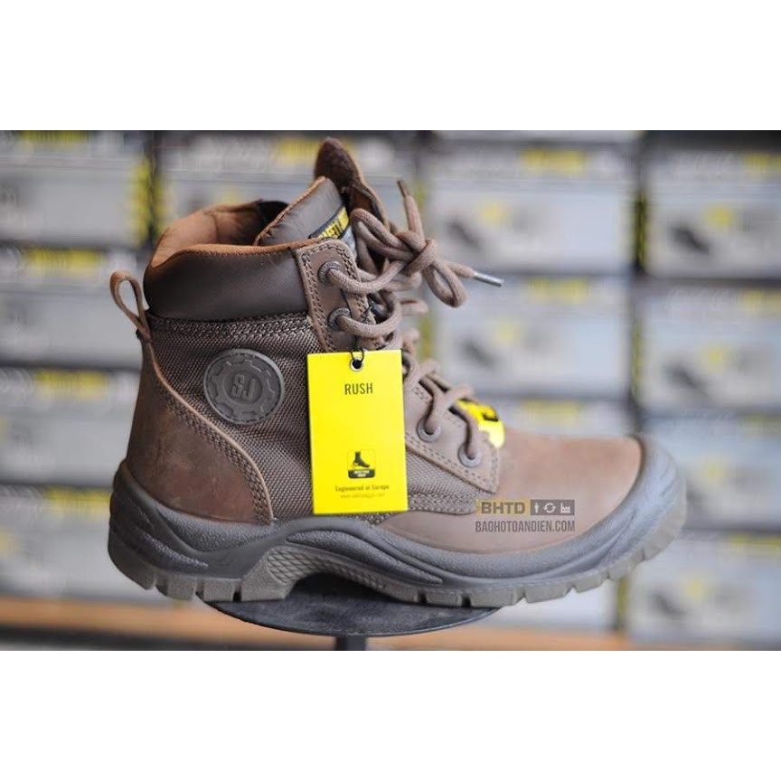 (CHÍNH HÃNG) Giày bảo hộ lao động nhập khẩu chính hãng Safety Jogger Rush - Có dây kéo
