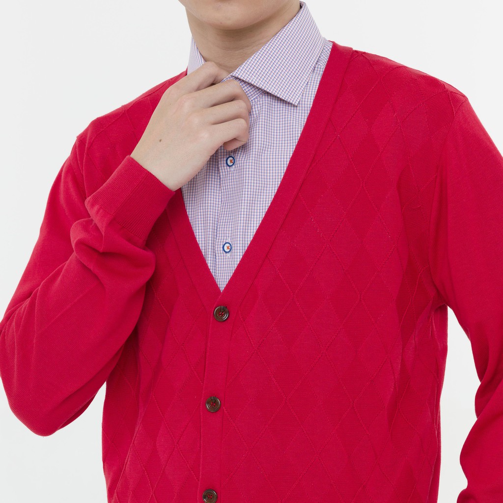 Áo cardigan len nam thời trang Hàn Quốc The Shirts Studio 11A1006RD