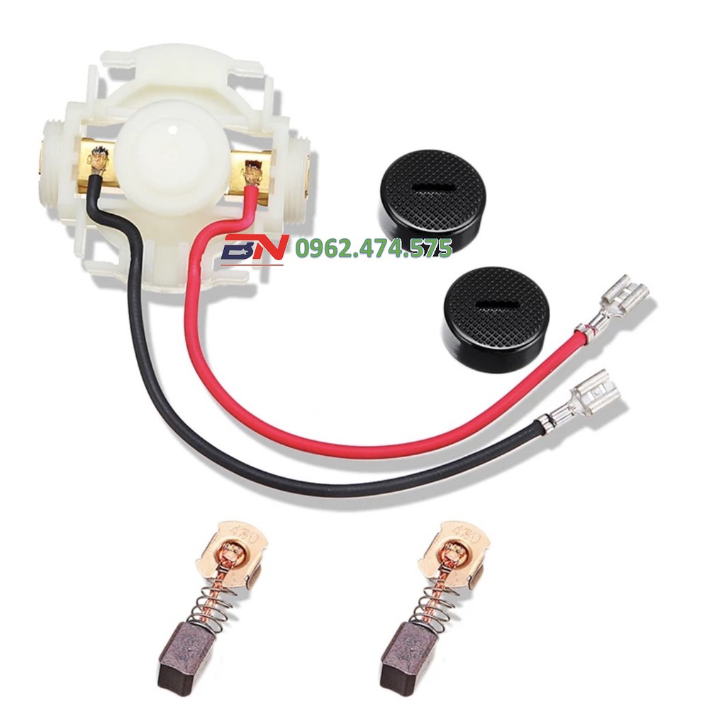 Combo cụm than CB430 Makita (ga450 Bga452 Dga452 Ga400...). BN.