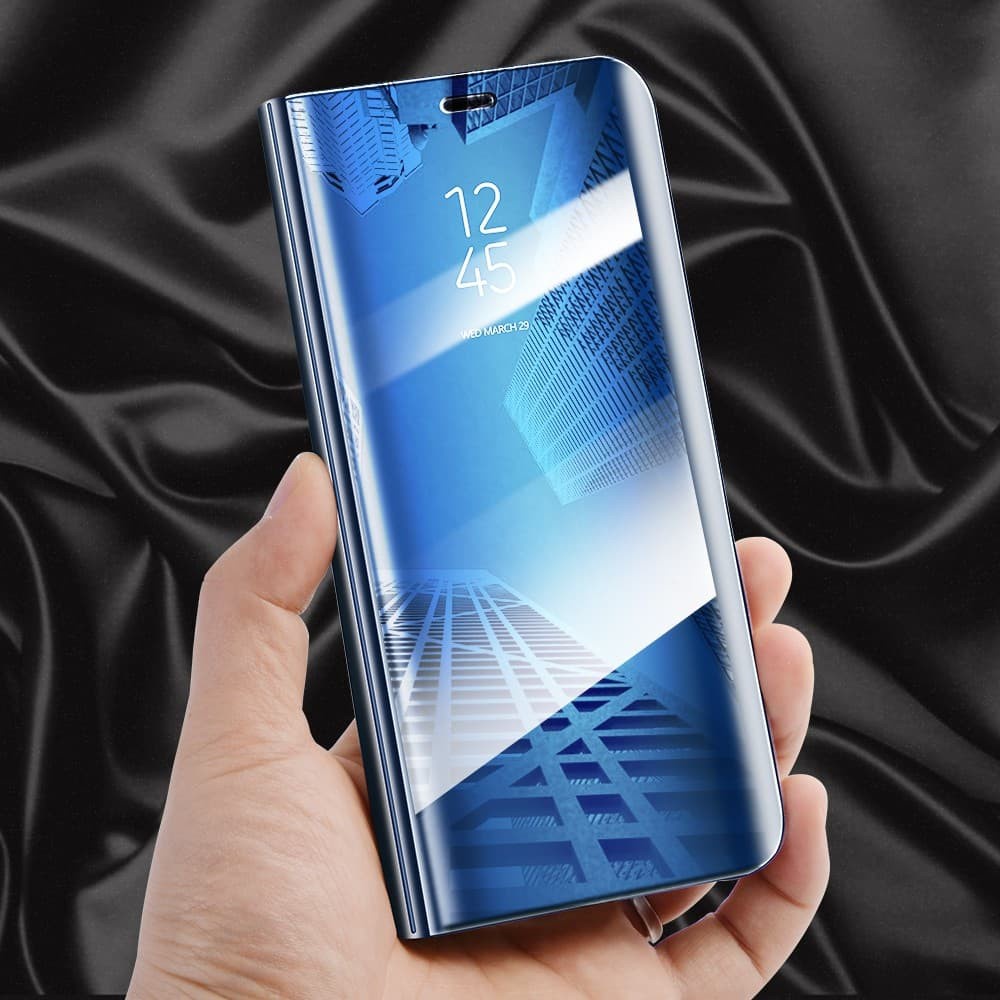 Bao da điện thoại tráng gương nắp lật trong suốt cho SAMSUNG NOTE 9 NOTE 8 NOTE 5 NOTE 4 NOTE 3