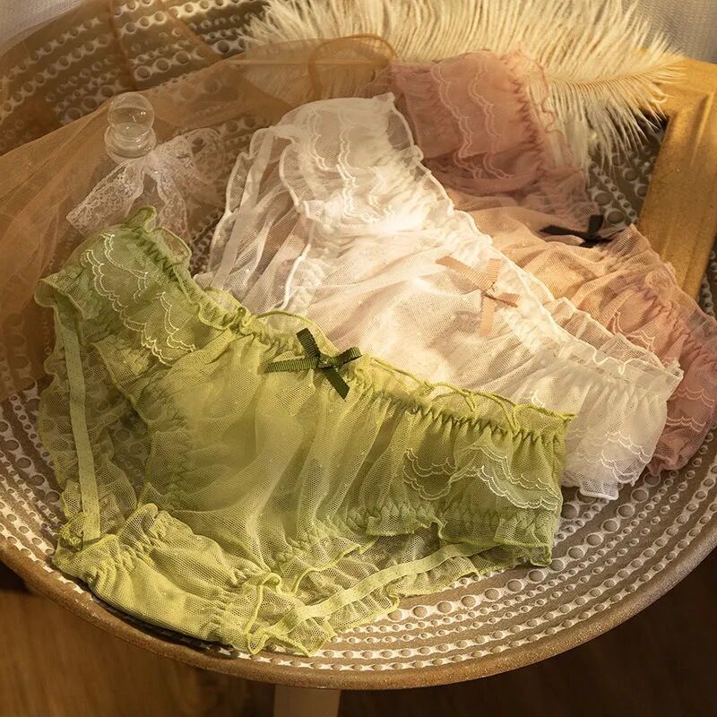 Quần Lót cotton Nguyên Chất Kháng Khuẩn Eo Thấp Thoáng Khí Dễ Thương Cho Nữ