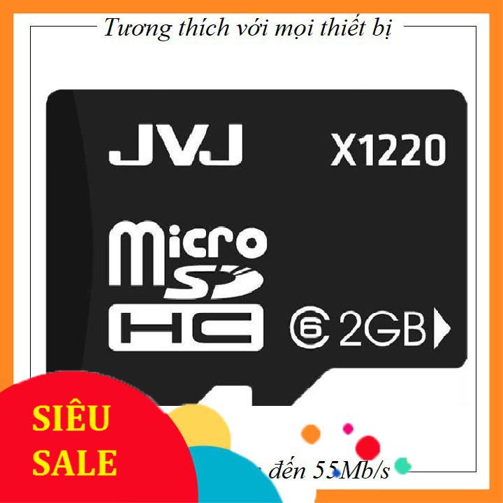 PR7 Thẻ nhớ 2G JVJ C10 tốc độ cao microSDHC 5