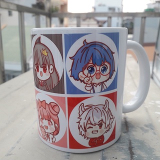 Ly sứ Hero Team mẫu chibi sinh nhật các thành viên