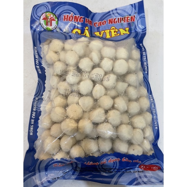 Cá viên Hồng hà 1KG