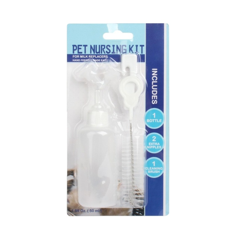 ✿ Bộ Núm Vú Giả Thay Thế Cho Bình Sữa Của Mèo / Heo Guinea / Thỏ