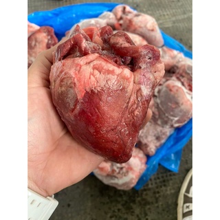 Tim lợn đông lạnh túi 2kg cho chó mèo