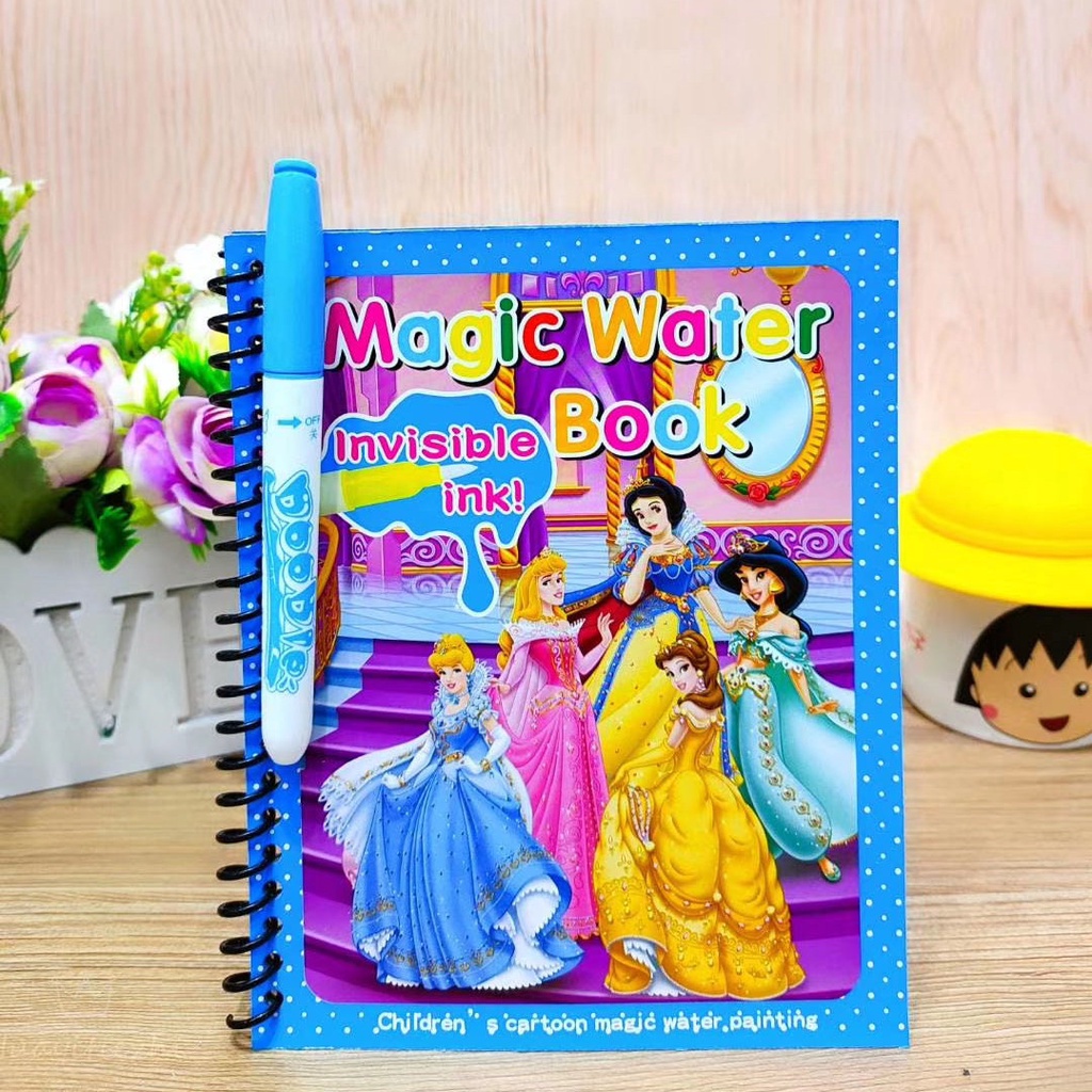 Tranh vẽ nước ma thuật nhiều màu sắc, an toàn cho bé tiết kiệm cho bố mẹ