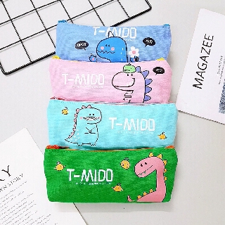 Túi bút vải khủng long T-MIDO