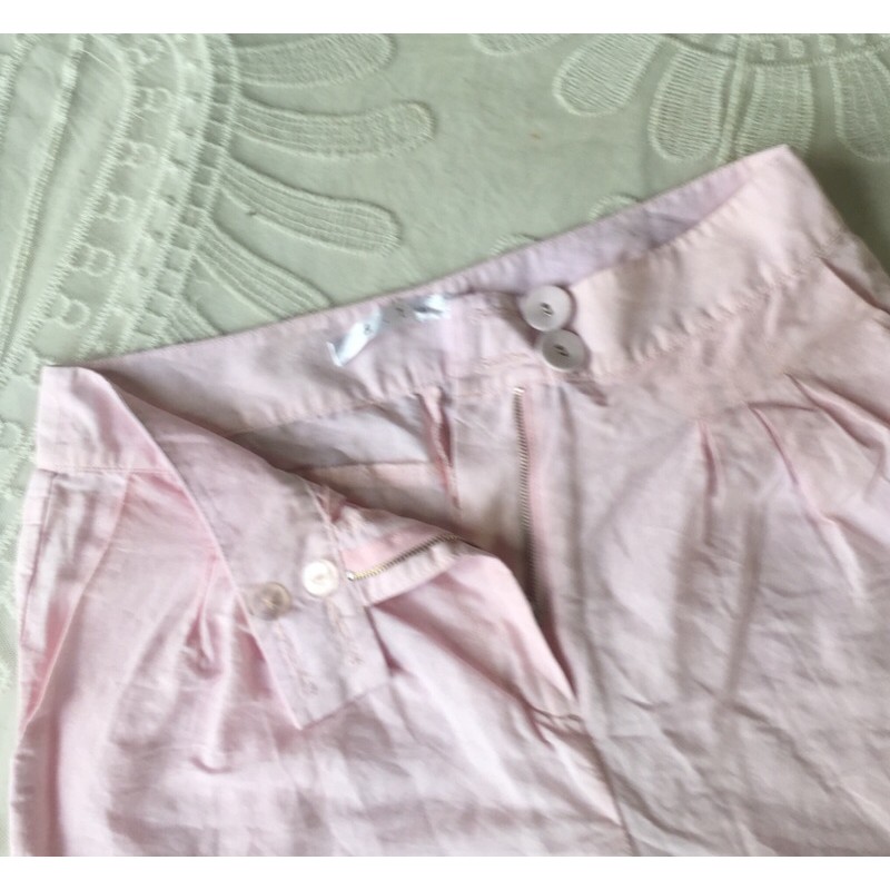 Quần Culottes Nữ Vải Đũi Hồng Thời Trang Size L (55-58kg) - Hàng VNXK - Lucky Girl shop