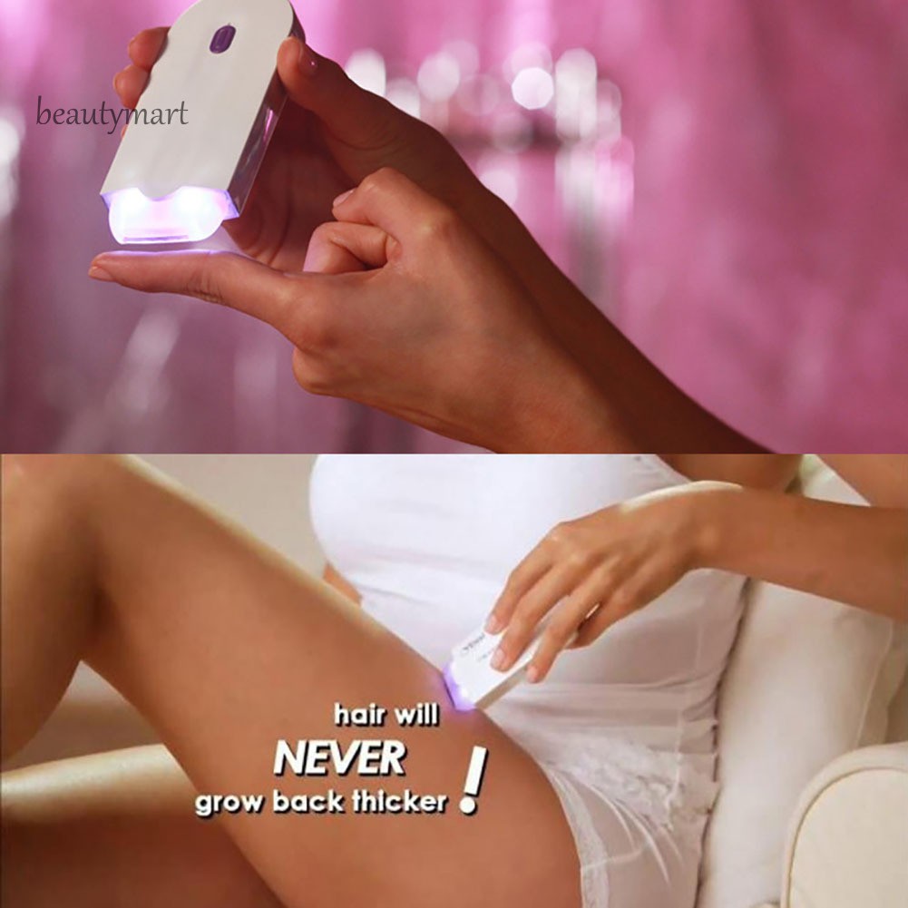 [Hàng mới về] Máy triệt lông không đau bằng tia laser có thể sạc lại cho nữ