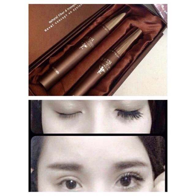 bộ mascara và nối mi skinfood