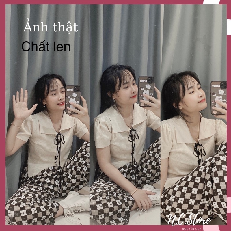 Áo Polo Xốp Đan Dây Ngắn Tay Hàng Quảng Châu