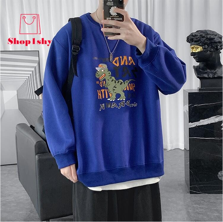 Áo Khoác Nam Tay Dài In Hình Khủng Long Thời Trang | BigBuy360 - bigbuy360.vn